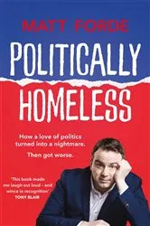 Book cover of Politically Homeless by Unknown