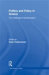 Book cover of Politics and Policy in Greece by Kevin Featherstone