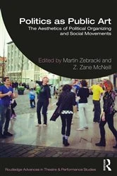 Book cover of Politics as Public Art by Martin Zebracki