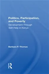 Book cover of Politics, Participation, And Poverty by Barbara P. Thomas