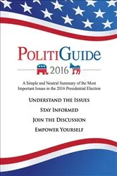 Book cover of PolitiGuide 2016 by Julian Rudolph