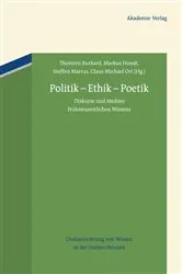 Book cover of Politik – Ethik – Poetik by Thorsten Burkard
