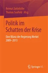 Book cover of Politik im Schatten der Krise by Reimut Zohlnhöfer