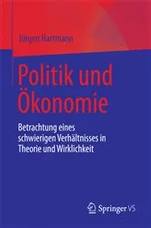 Book cover of Politik und Ökonomie by Jürgen Hartmann