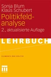 Book cover of Politikfeldanalyse (2nd ed.) by Sonja Blum
