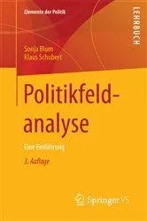 Book cover of Politikfeldanalyse (3rd ed.) by Sonja Blum