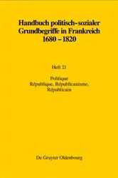 Book cover of Politique. République, Républicanisme, Républicain by Raymonde Monnier