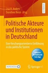 Book cover of Politische Akteure und Institutionen in Deutschland by Unknown