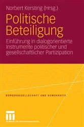 Book cover of Politische Beteiligung by Norbert Kersting