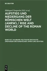 Book cover of Politische Geschichte (Provinzen und Randvölker: Afrika und Ägypten) by Hildegard Temporini