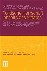 Book cover of Politische Herrschaft jenseits des Staates by Unknown