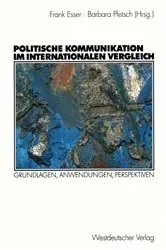 Book cover of Politische Kommunikation im internationalen Vergleich by Frank Esser