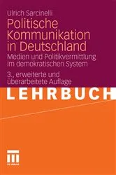 Book cover of Politische Kommunikation in Deutschland (3rd ed.) by Ulrich Sarcinelli