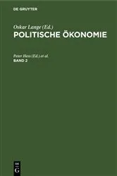 Book cover of Politische Ökonomie. Band 2 by Peter Hess