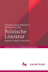 Book cover of Politische Literatur by Christine Lubkoll