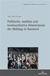 Book cover of Politische, mediale und kommunikative Dimensionen der Weblogs in Russland by Unknown