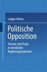 Book cover of Politische Opposition by Ludger Helms