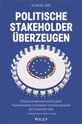 Book cover of Politische Stakeholder überzeugen (2nd ed.) by Klemens Joos