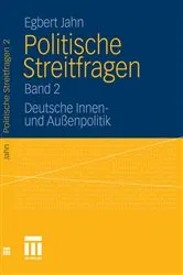 Book cover of Politische Streitfragen by Egbert Jahn