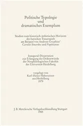 Book cover of Politische Typologie und dramatisches Exemplum by Kalr-Heinz Habersetzer