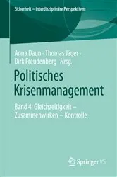 Book cover of Politisches Krisenmanagement by Anna Daun
