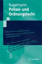 Book cover of Polizei- und Ordnungsrecht by Unknown