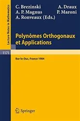 Book cover of Polynomes Orthogonaux et Applications by Unknown