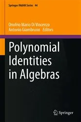 Book cover of Polynomial Identities in Algebras by Onofrio Mario Di Vincenzo