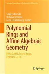 Book cover of Polynomial Rings and Affine Algebraic Geometry by Shigeru Kuroda