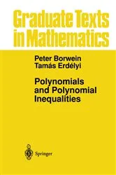 Book cover of Polynomials and Polynomial Inequalities by Peter Borwein