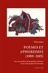Book cover of Poèmes et Aphorismes (1989–2015) by Chénieux Gendron Jacqueline