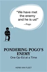Book cover of Pondering Pogo's Enemy by Herb Van Fleet
