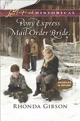 Book cover of Pony Express Mail-Order Bride by Rhonda Gibson