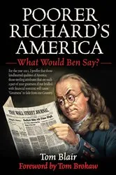 Book cover of Poorer Richard's America by Tom Blair