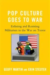 Book cover of Pop Culture Goes to War by Geoff Martin