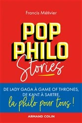 Book cover of Pop philo Stories by Francis Métivier