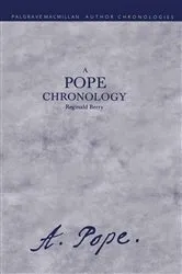 Book cover of Pope Chronology by Ralph Berry