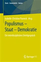 Book cover of Populismus – Staat – Demokratie by Isabelle-Christine Panreck