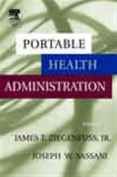 Book cover of Portable Health Administration by James Ziegenfuss