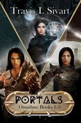 Book cover of Portals Omnibus 1 by Travis I Sivart