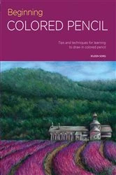 Book cover of Portfolio: Beginning Colored Pencil by Eileen Sorg