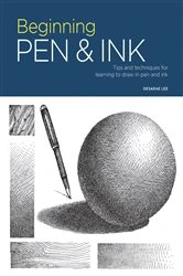 Book cover of Portfolio: Beginning Pen & Ink by Desarae Lee