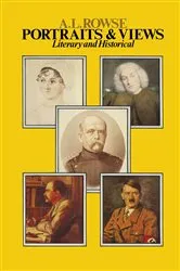 Book cover of Portraits and Views by Alfred Lestie Rowe