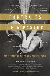 Book cover of Portraits of a Pastor by Jason Allen