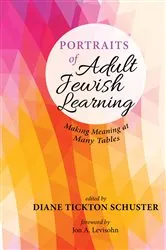 Book cover of Portraits of Adult Jewish Learning by Unknown