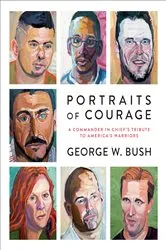 Book cover of Portraits of Courage by Unknown