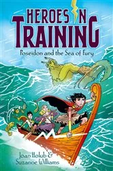 Book cover of Poseidon and the Sea of Fury by Joan Holub