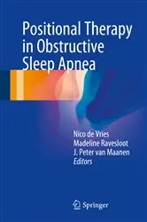 Book cover of Positional Therapy in Obstructive Sleep Apnea by Nico de Vries
