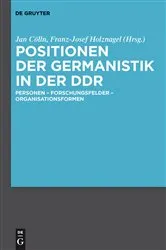 Book cover of Positionen der Germanistik in der DDR by Jan Cölln