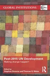 Book cover of Post-2015 UN Development by Stephen Browne